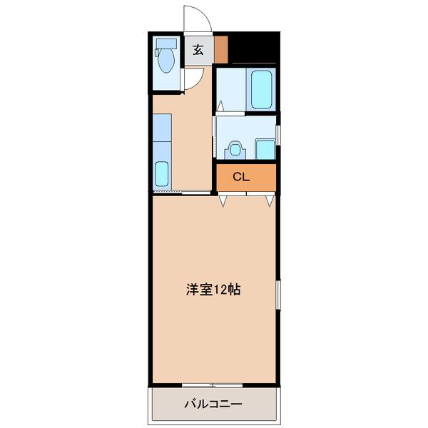 EXESS（605） 間取り図画像