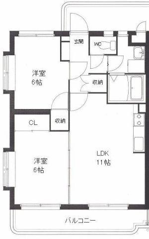 宮崎市大字本郷北方マンション 間取り図画像