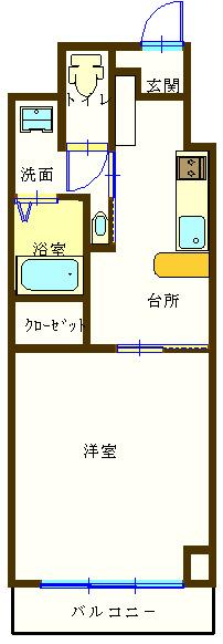kazuwin霧島（301） 間取り図画像