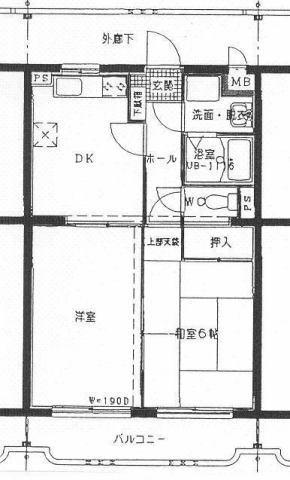 太豊マンション（101） 間取り図画像
