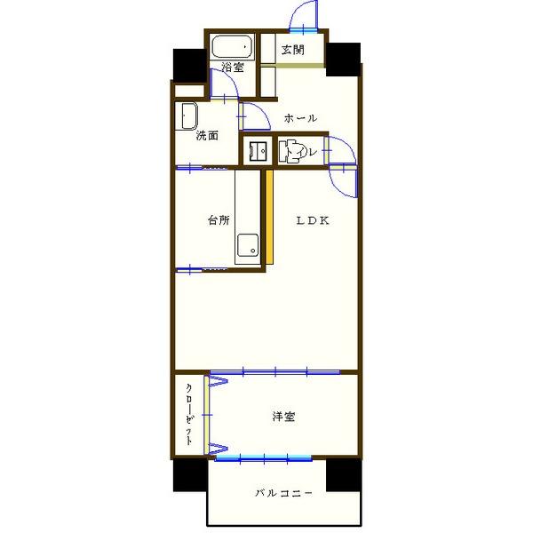 アルテマイスター（801） 間取り図画像