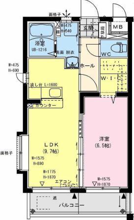 ル　レーヴ　B棟 間取り図画像