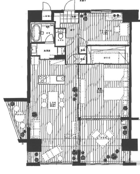 アルテノースタワー（1001） 間取り図画像
