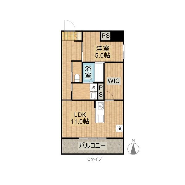 宮崎ミッドタウンツインタワーマハロ（503） 間取り図画像