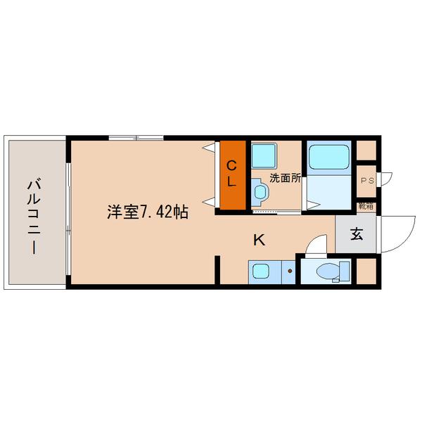 アルテマイスター橘通り（901） 間取り図画像