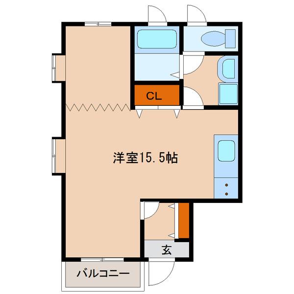 エル・シーズⅣ（202） 間取り図画像