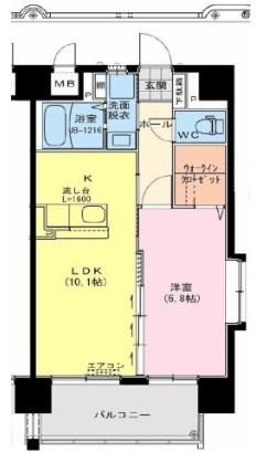 Riviere　Champ（901） 間取り図画像