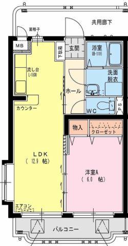  間取り図写真