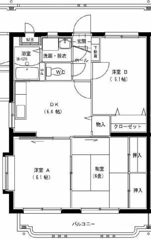  間取り図写真