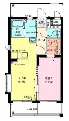 ヴィオッティ（401） 間取り図画像