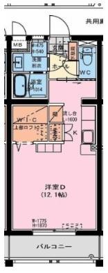 宮崎市下北方町マンション 間取り図画像