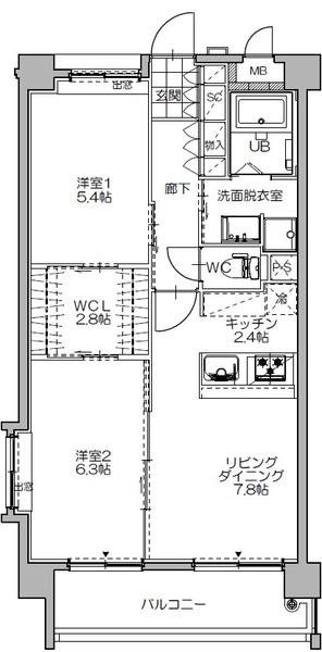  間取り図写真