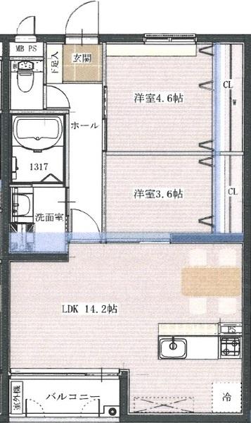  間取り図写真