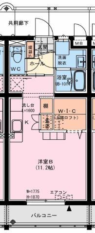Comfort神宮（102） 間取り図画像