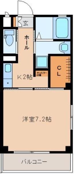 プリモサージュ神宮東（305） 間取り図画像