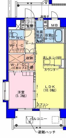 アンジェラ（501） 間取り図画像