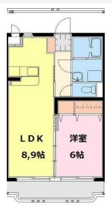 エアフォルク（302） 間取り図画像