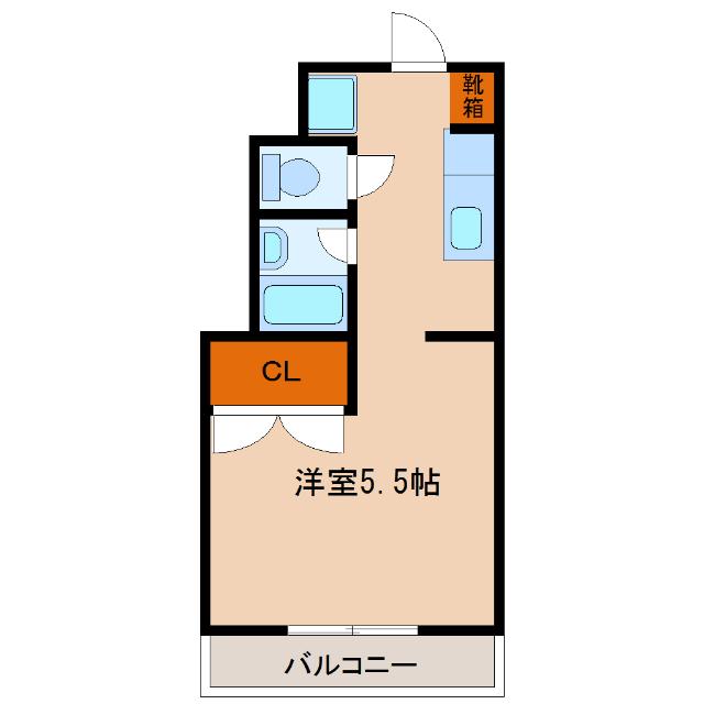 ルミナス小松（101） 間取り図画像