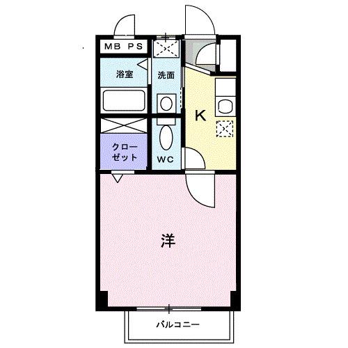 ビバーチェ（107） 間取り図画像