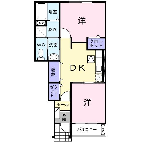 ミッテ　グランツ（102） 間取り図画像