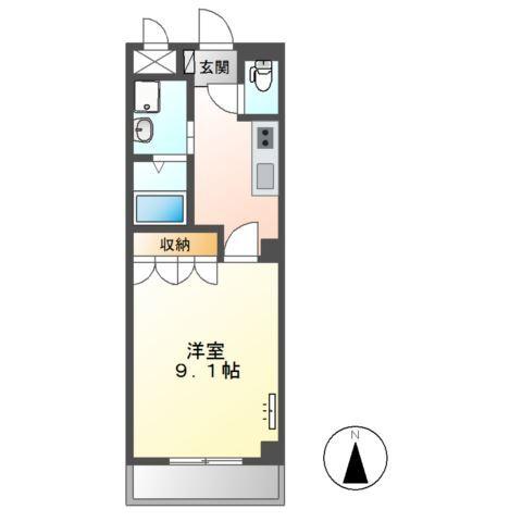 サンライズＫ 間取り図画像