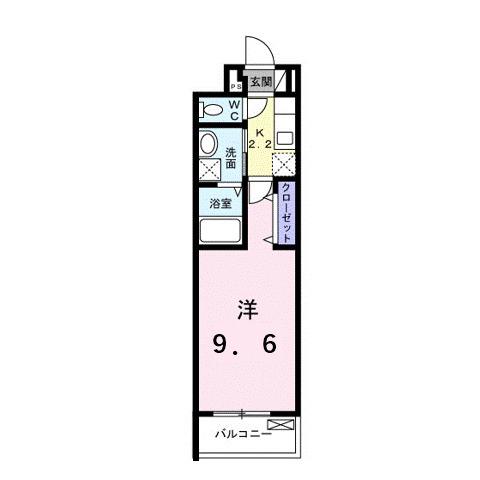 サンモール　鶴島（203） 間取り図画像