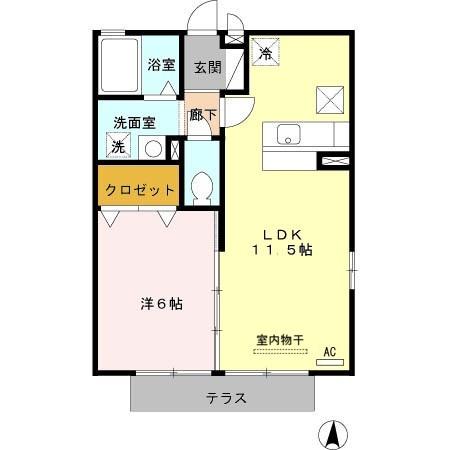 ルミエール（101） 間取り図画像