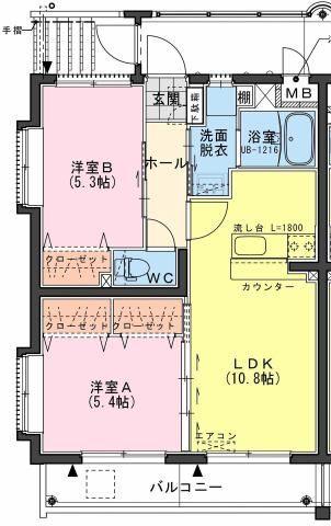  間取り図写真