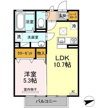 メゾン　ド　ルミエール（103） 間取り図画像