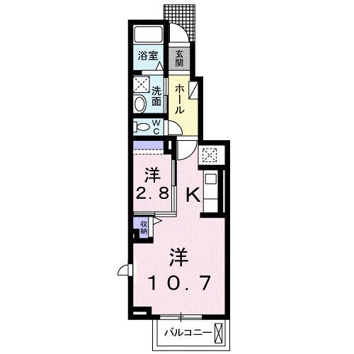リライフ　Ⅱ（104） 間取り図画像