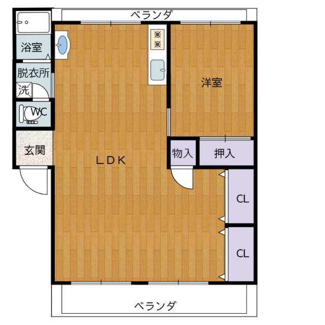 1LDK