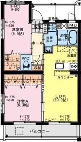  間取り図写真