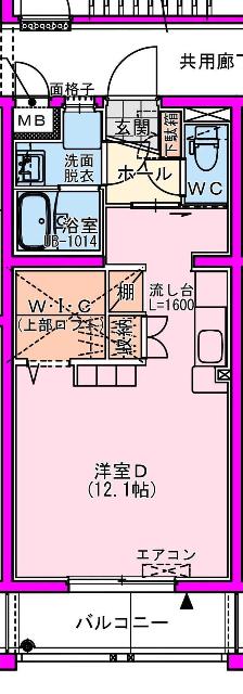 コンフォール霧島（203） 間取り図画像