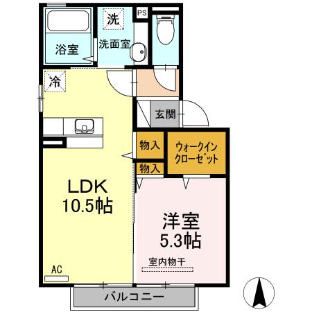 フォンターナ（202） 間取り図画像