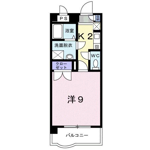 ネオ・グランツ（206） 間取り図画像