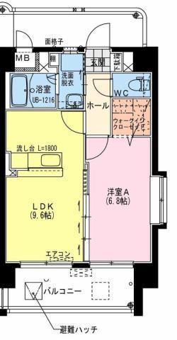 ヴィスコンティ（506） 間取り図画像