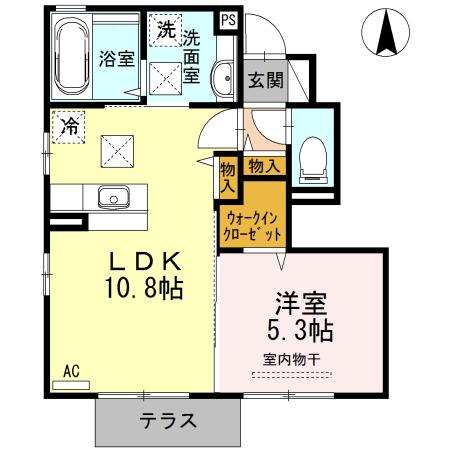 シャトーK（105） 間取り図画像