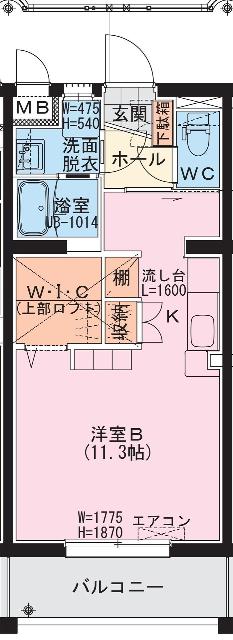 Pissenlit Ⅰ（203） 間取り図画像