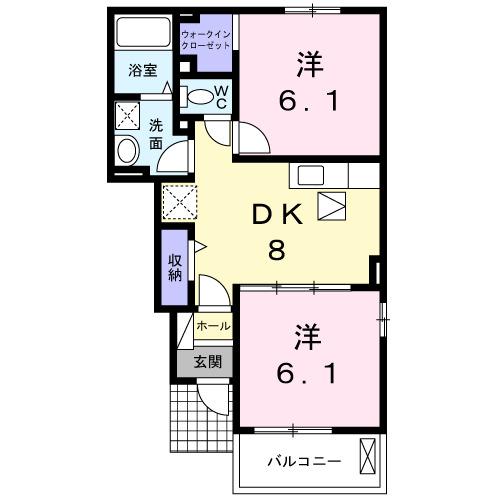 ヴィテッロ（104） 間取り図画像