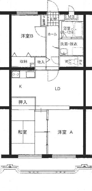  間取り図写真
