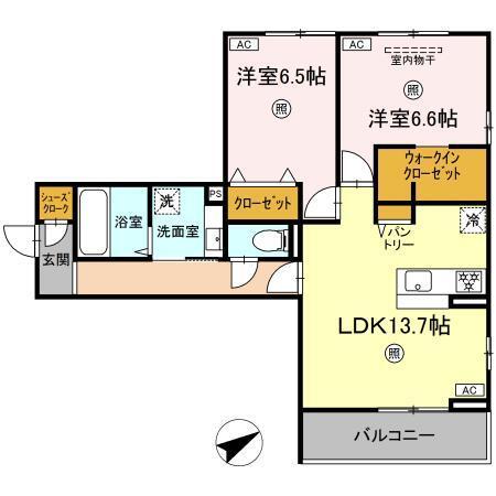  間取り図写真