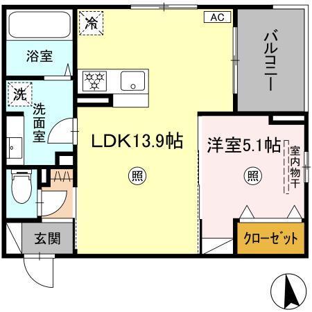 TOTO-CROSS祇園（303） 間取り図画像