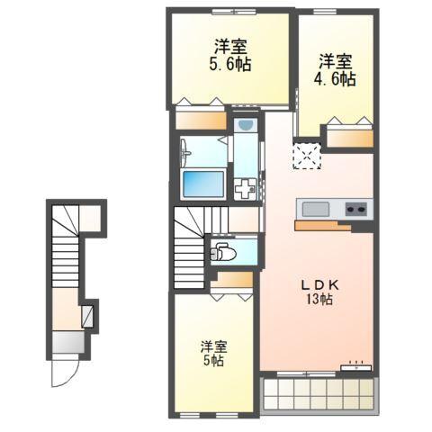 レトリー本郷 間取り図画像