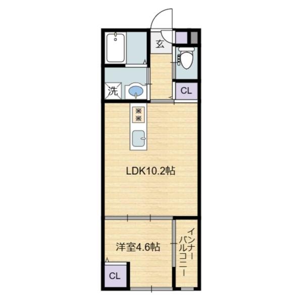 ＤＵＥ（205） 間取り図画像