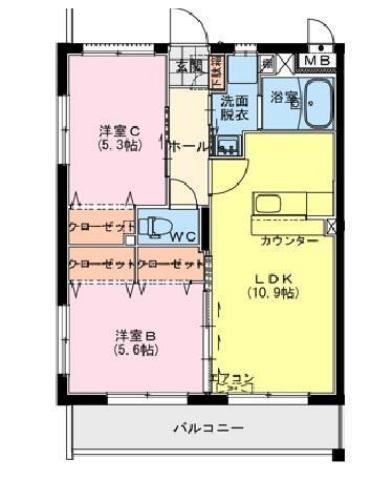  間取り図写真
