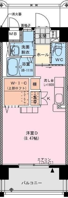 サンデービーチ’エコル（202） 間取り図画像