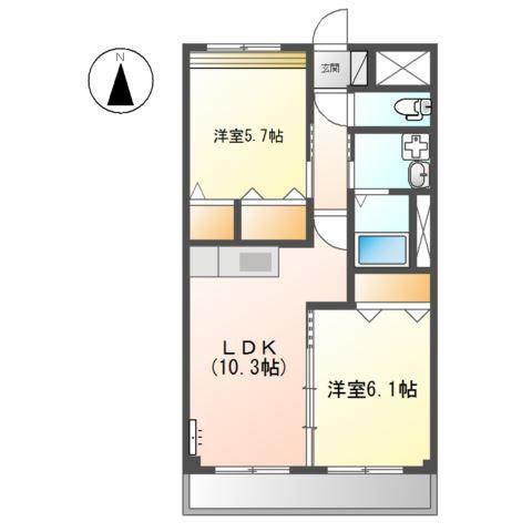 ベル・ブランシュ 間取り図画像