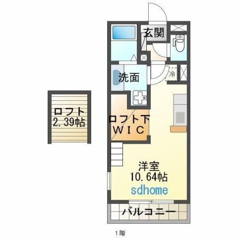  間取り図写真