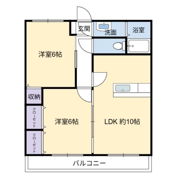 ２LDK
