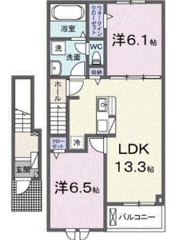 Ｒ．Ｎ．Ｐ　レジデンスＷ　Ｉ（203） 間取り図画像